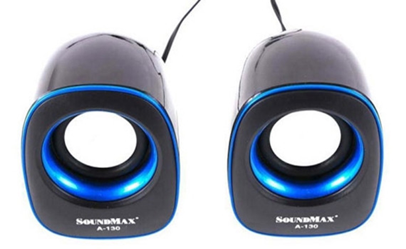 LOA VI TÍNH SOUNDMAX A130 màu ngẩu nhiên - Hàng Chính Hãng