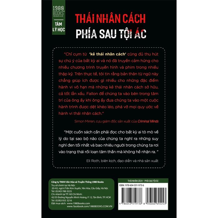 Thái nhân cách - Phía sau tội ác