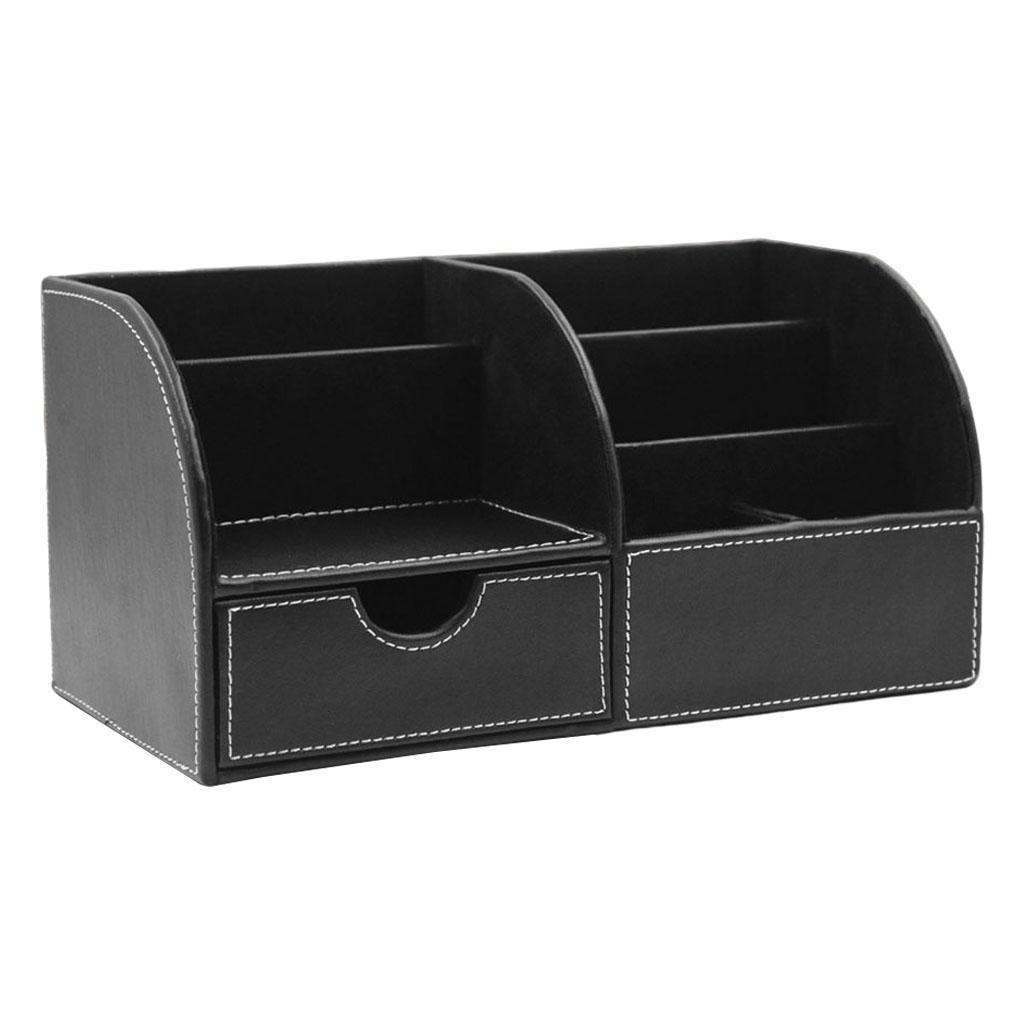 Multifunctional Desktop Storage Box  Office Business Organizer Rack