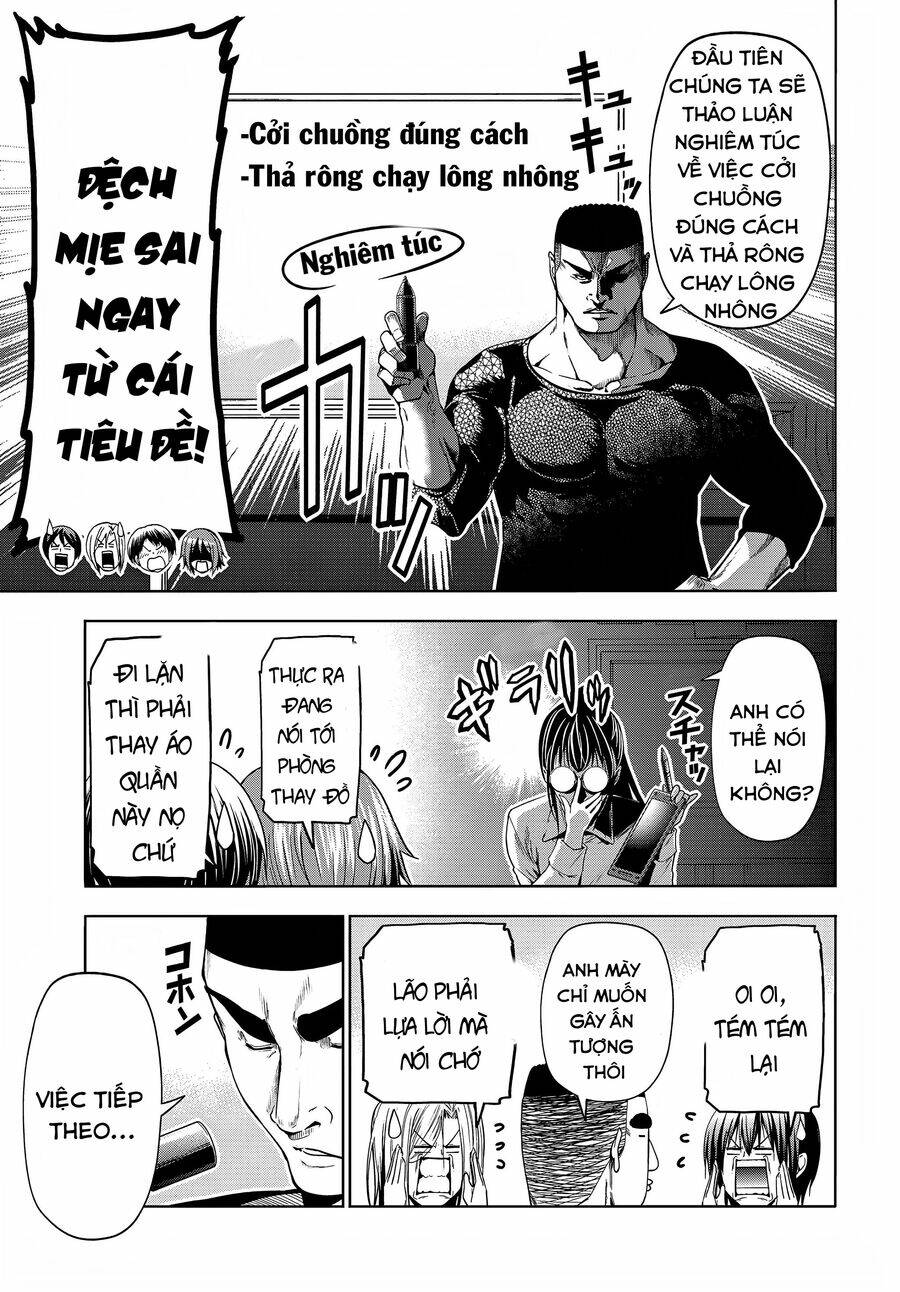cô gái thích lặn - grand blue chapter 91 14