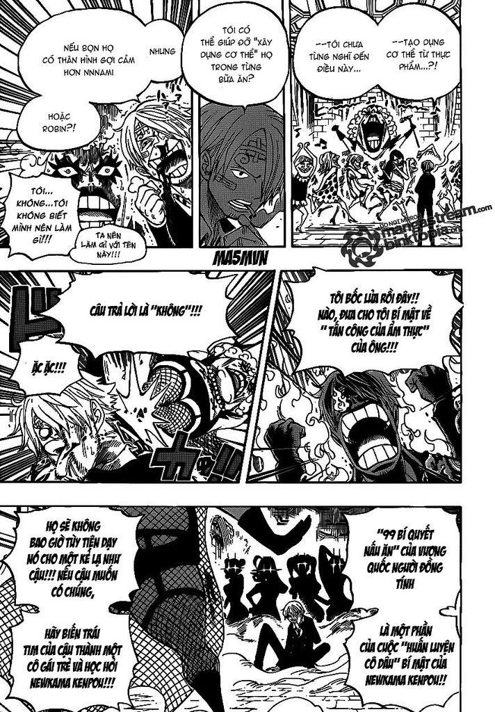 đảo hải tặc - one piece chapter 595 14