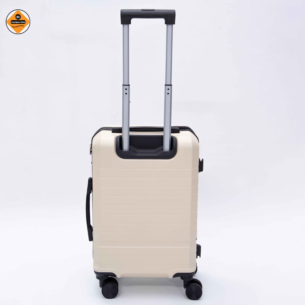 Vali Kéo Du Lịch Size 20 Xbags White Titan Pro XB6105 Cao Cấp, Cổng Sạc USB, Khóa TSA Chuẩn Quốc Tế