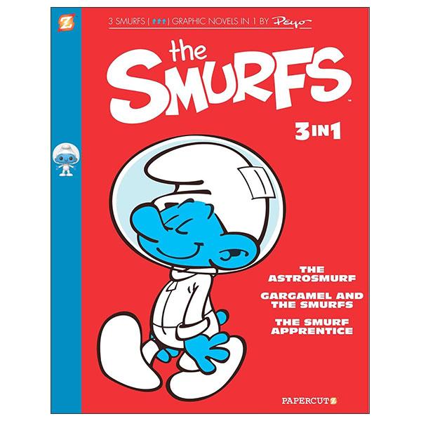 Sách ngoại văn: The Smurfs 3-In-1 #3: The Smurf Apprentice, The Astrosmurf, And The Smurfnapper