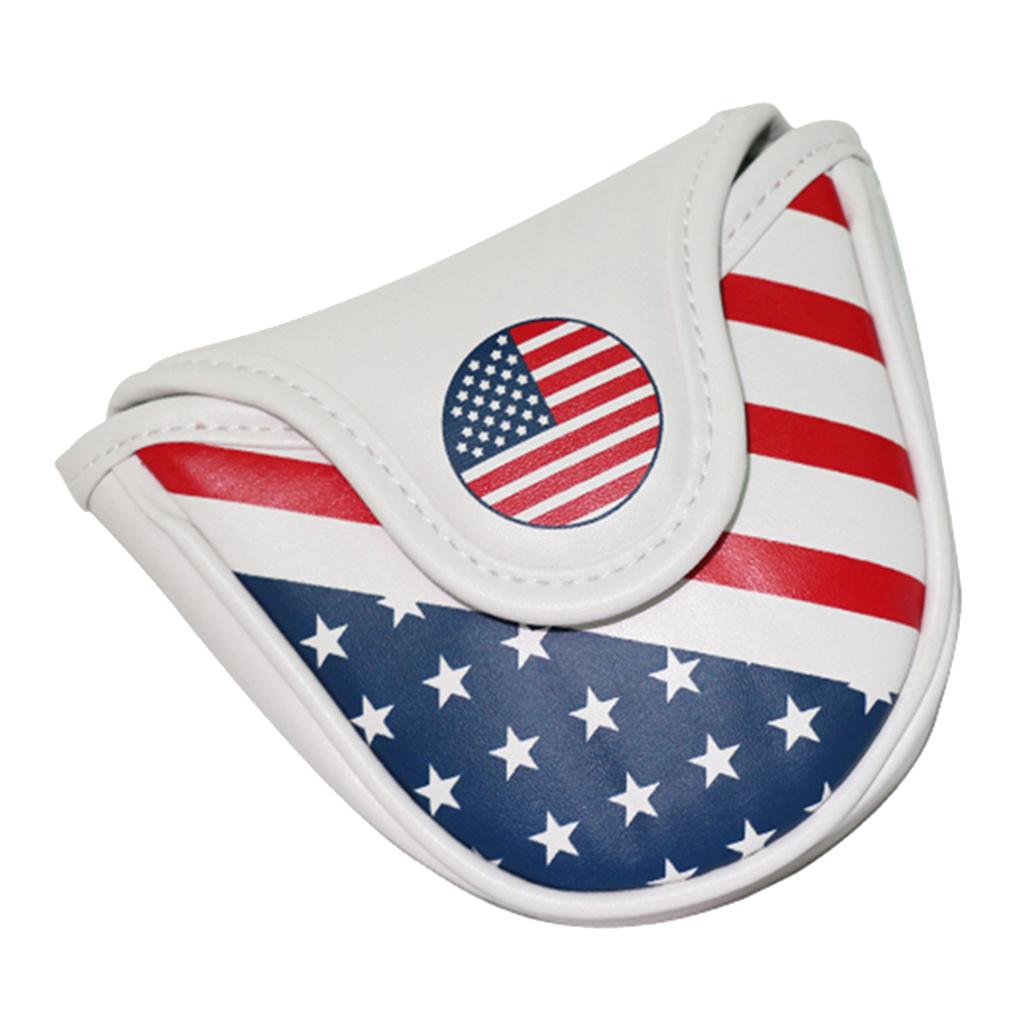 Magnetic Golf Club Headcover Blade Head Cover Protector Putter