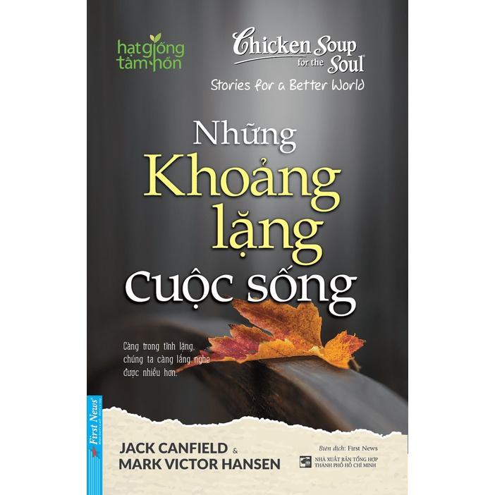 Sách - Combo Những khoảng lặng cuộc sống + Không theo lối mòn - FirstNews