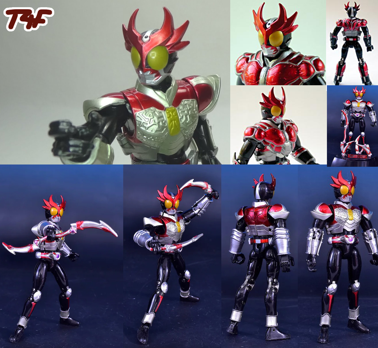 Mô hình SHS Masked Rider Agito Burning form &amp; Shinning form