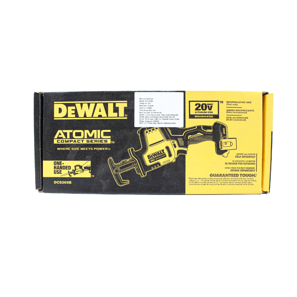 Máy cưa cầm tay 20V max Dewalt DCS369B
