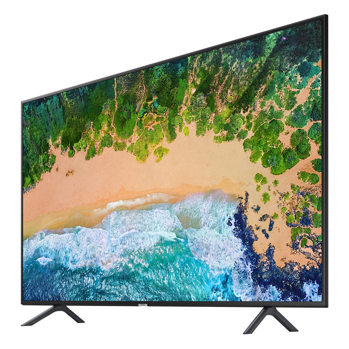 Smart Tivi Samsung 75 inch UHD 4K UA75NU7100KXXV - Hàng chính hãng + Tặng Khung Treo Cố Định