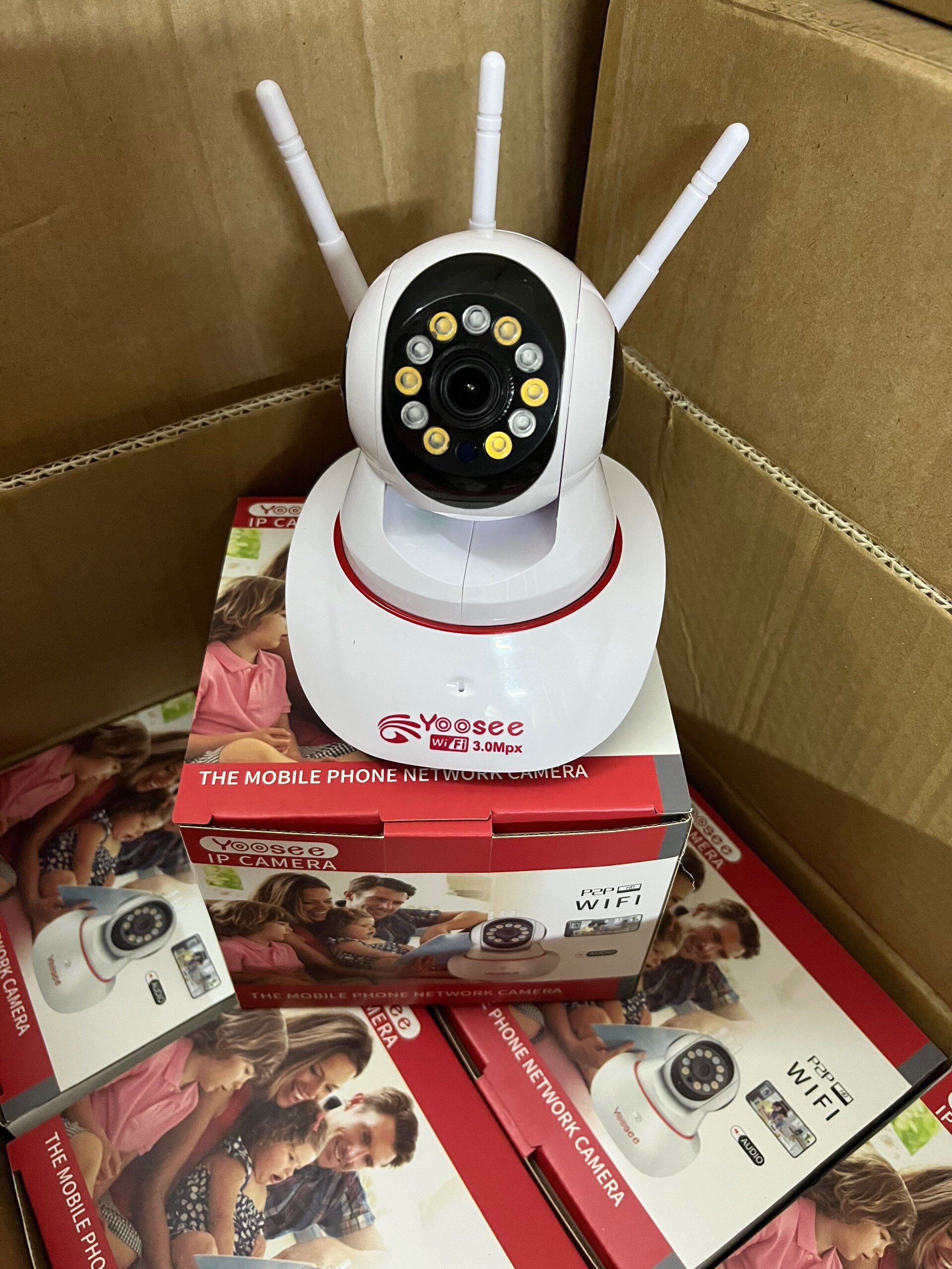 Camera wifi Yoosee chuẩn 3 râu 11 LED Full HD – hàng chính hãng – Chỉ Có Camera