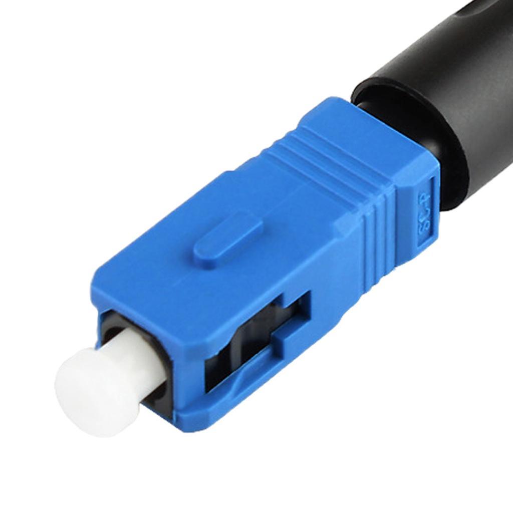 Optic Fiber Quick Cold Connector FTTH SC Singlemode Fast Connector 50mm