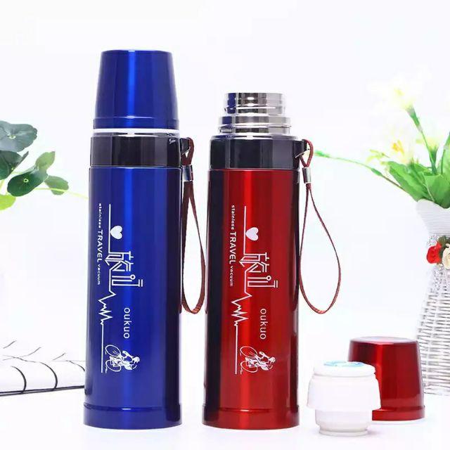 Bình giữ nhiệt đựng nước uống nắp cốc 500ml