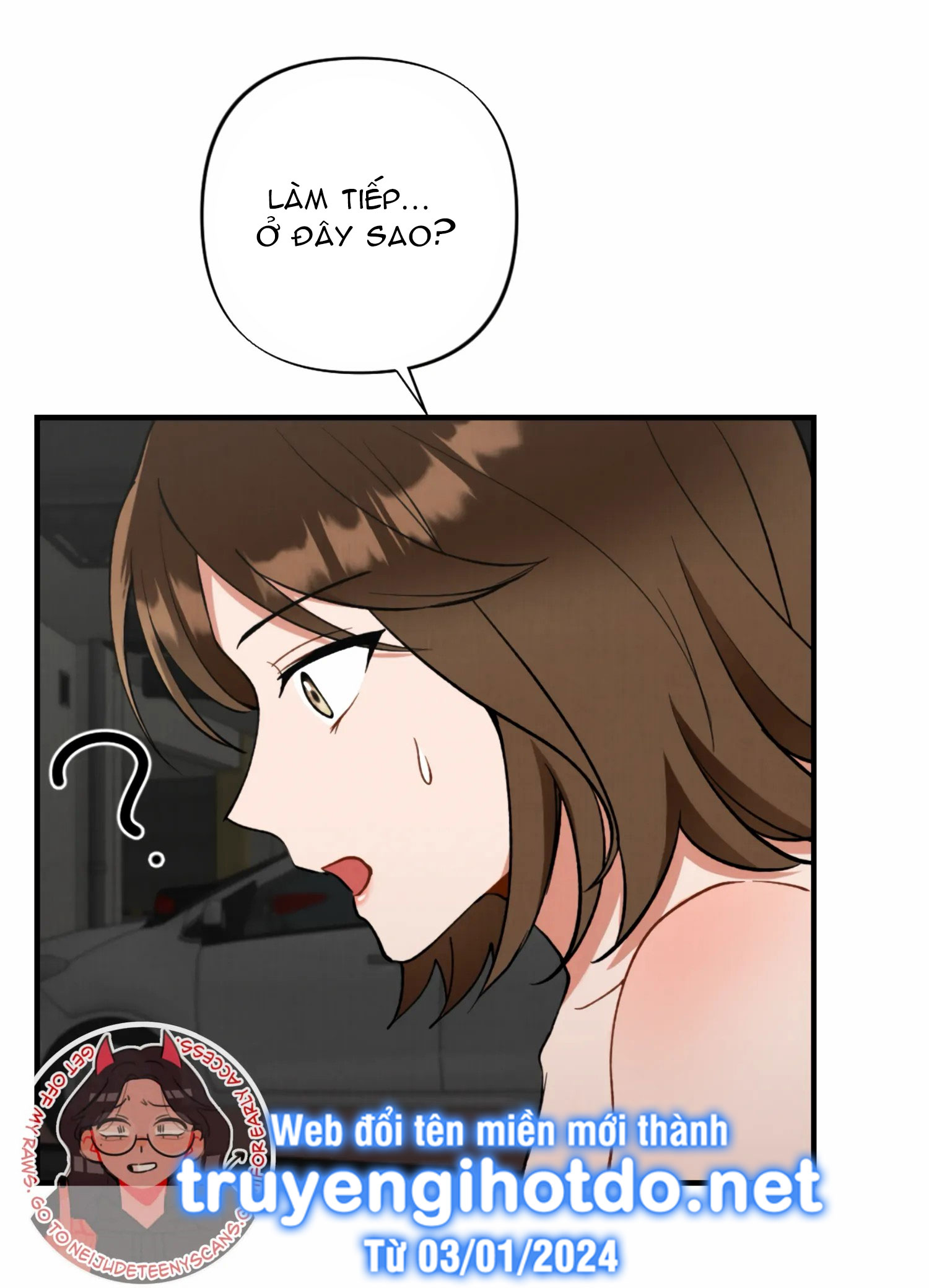 [18+] bạn của em trai không thể to như vậy! chapter 8.2 28