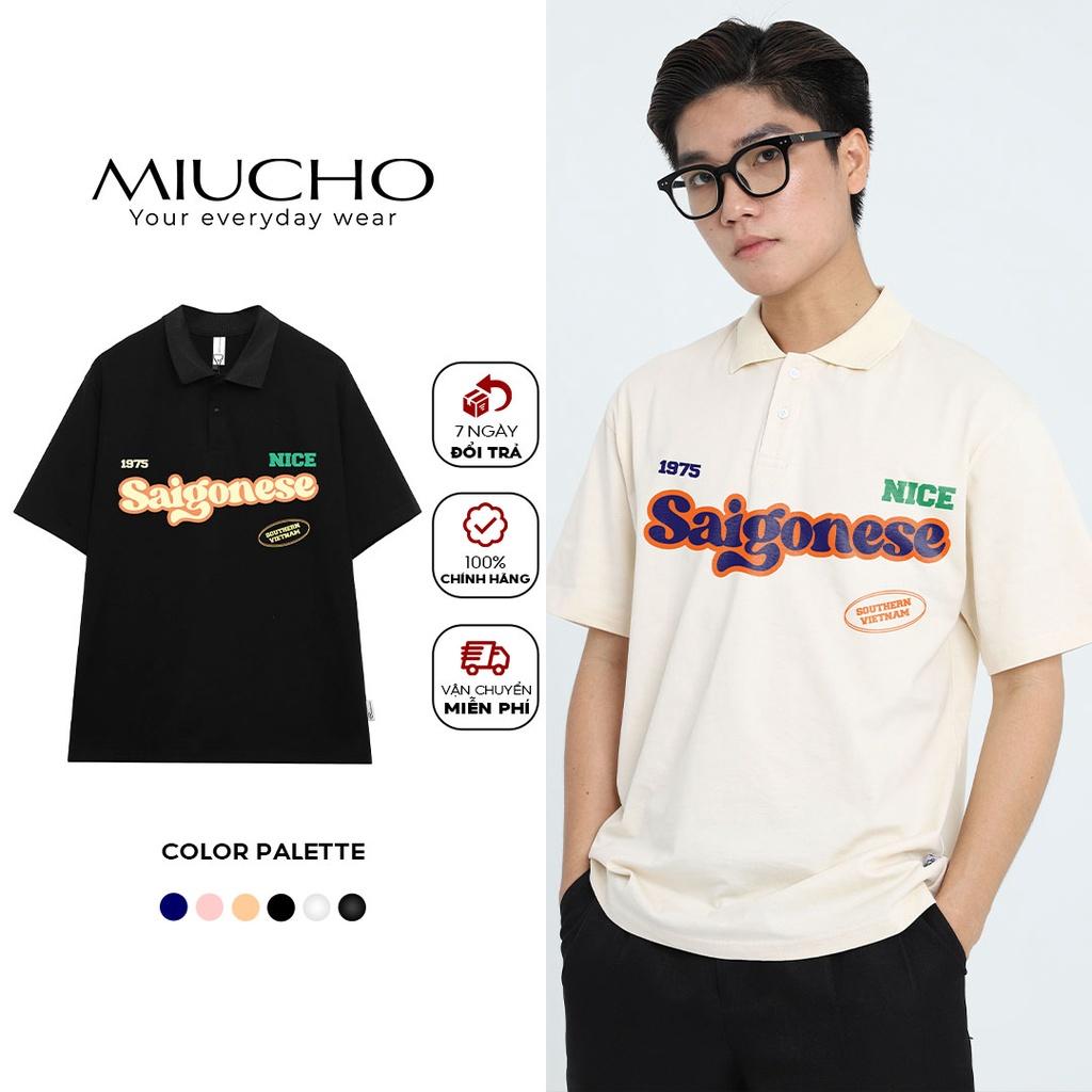 Áo thun polo cotton nữ unisex basic MP008 Miucho