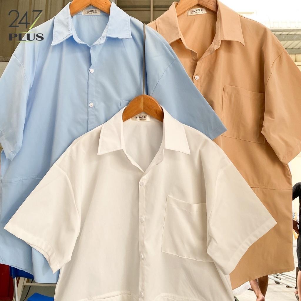 Áo Sơ Mi Cộc Tay Vintage Siêu Xinh