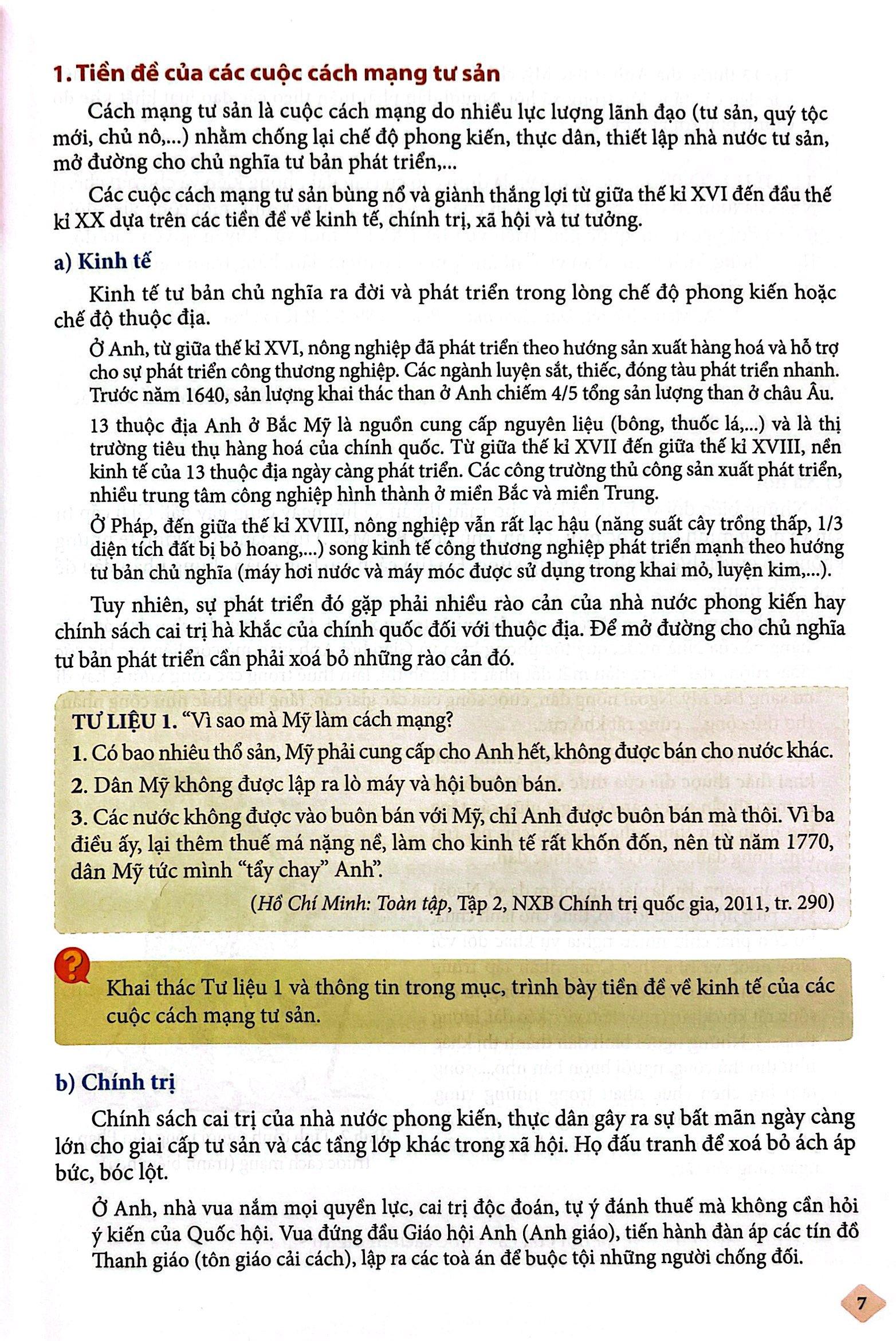 Sách Giáo Khoa Lịch Sử 11 (Kết Nối) (Chuẩn)