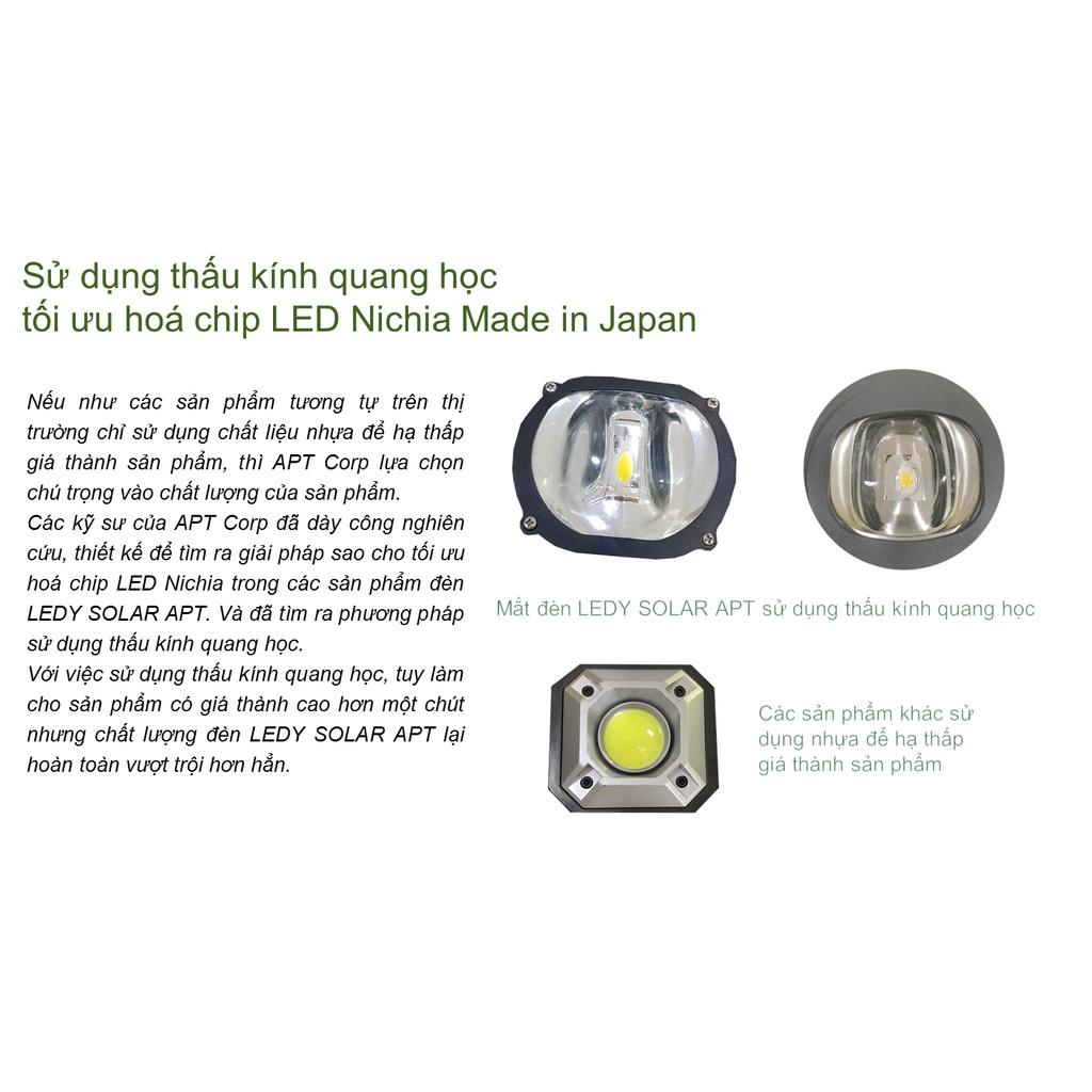 Đèn LED năng lượng mặt trời LEDY SOLAR SL20W - Chip Nhật No.1 Thế giới - Đủ công suất, đủ 12 giờ