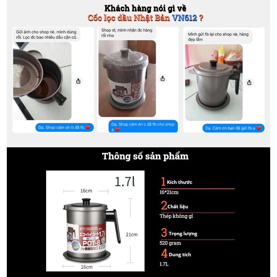 BÌNH ĐỰNG LỌC DẦU NHẬT BẢN VN612 - AsiaMart