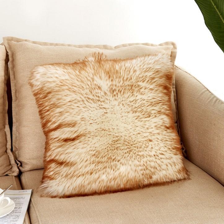 Ruột kèm vỏ gối tựa lưng sofa lông mềm cao cấp PA9167