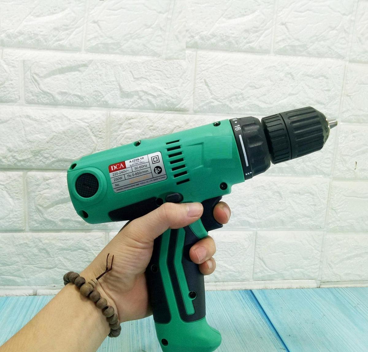 MÁY KHOAN ĐIỆN 250W  DCA AJZ08-10 - HÀNG CHÍNH HÃNG