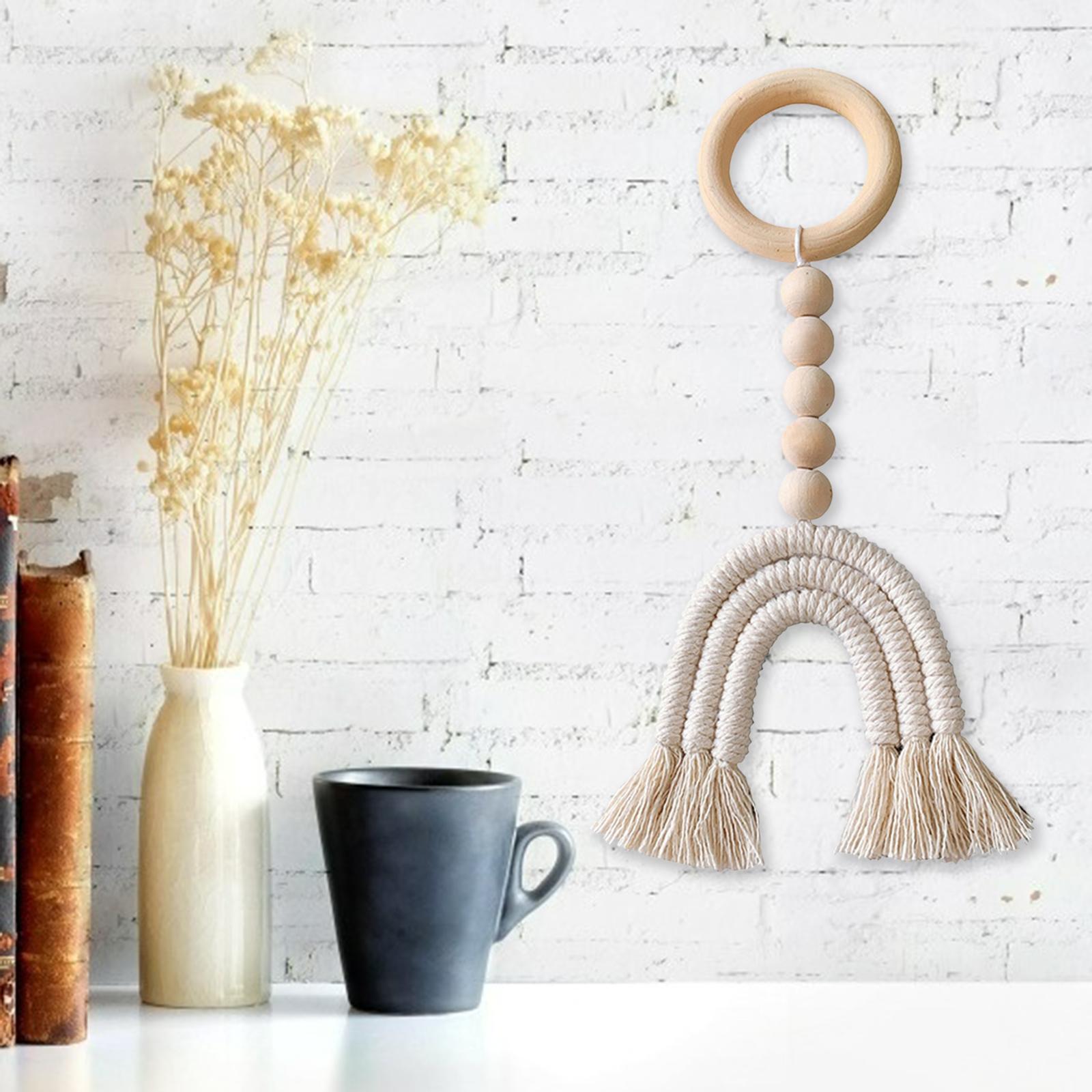 Macrame Hanging Woven for Nursery Room Bedroom