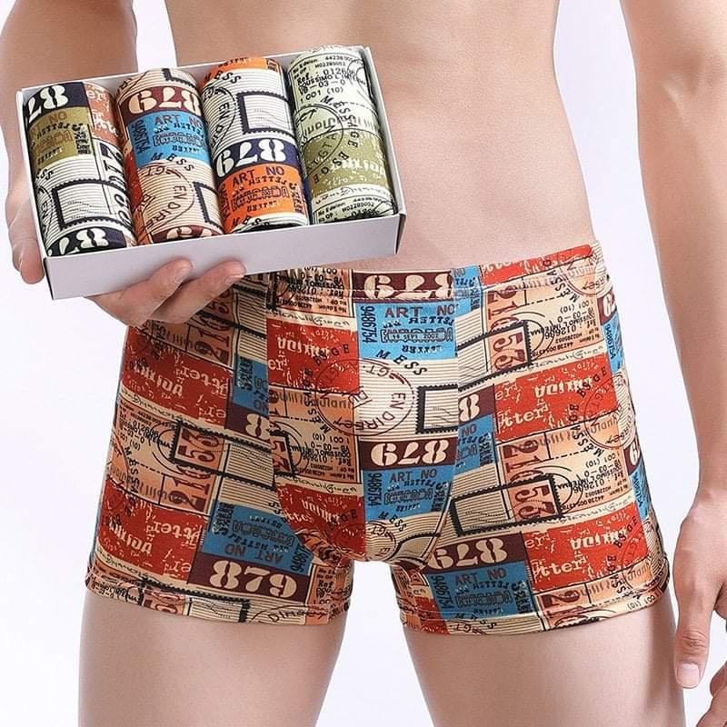 Quần boxer/quần sịp đùi in hình 3D thun lạnh MEN 05