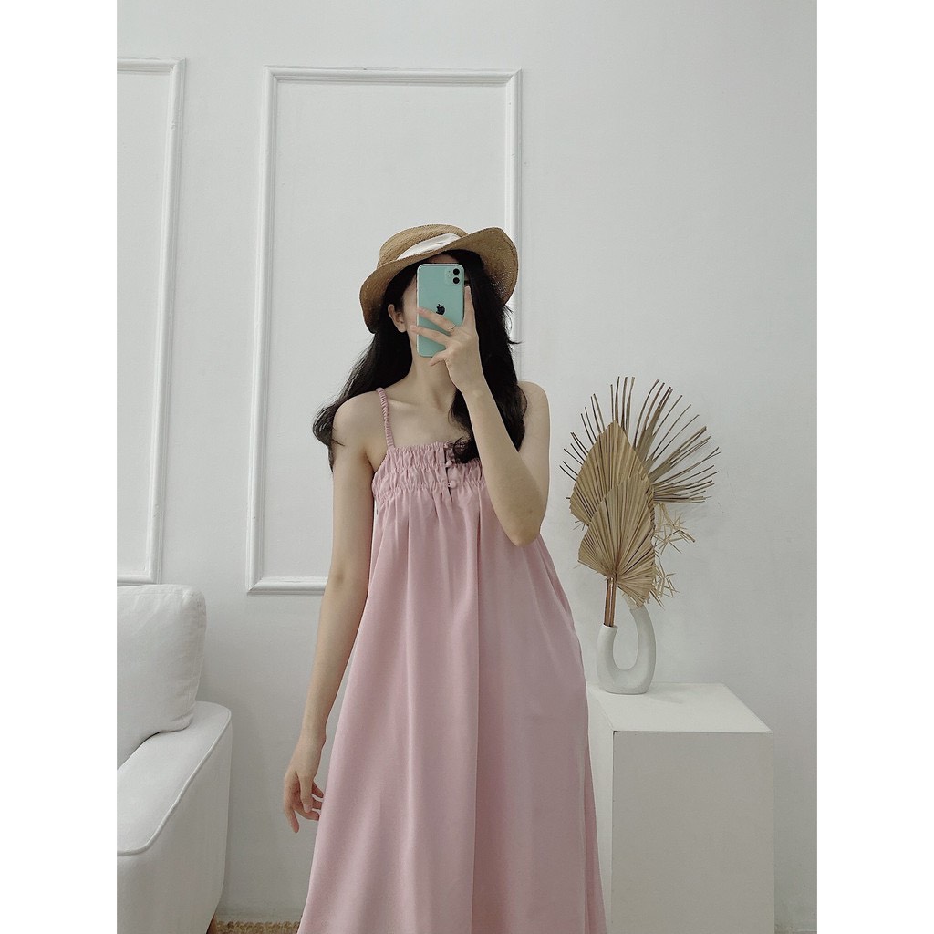 YU CHERRY | Đầm Cami Long Dress YD125