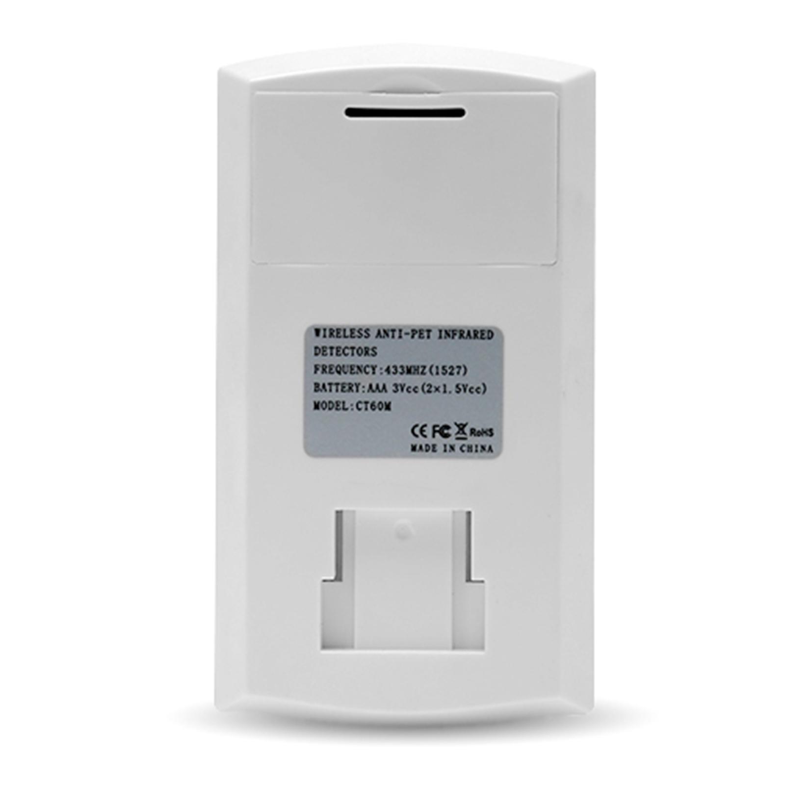 RF 433MHz Wireless PIR Motion Sensor Alarm Home Infrared Detector All-round