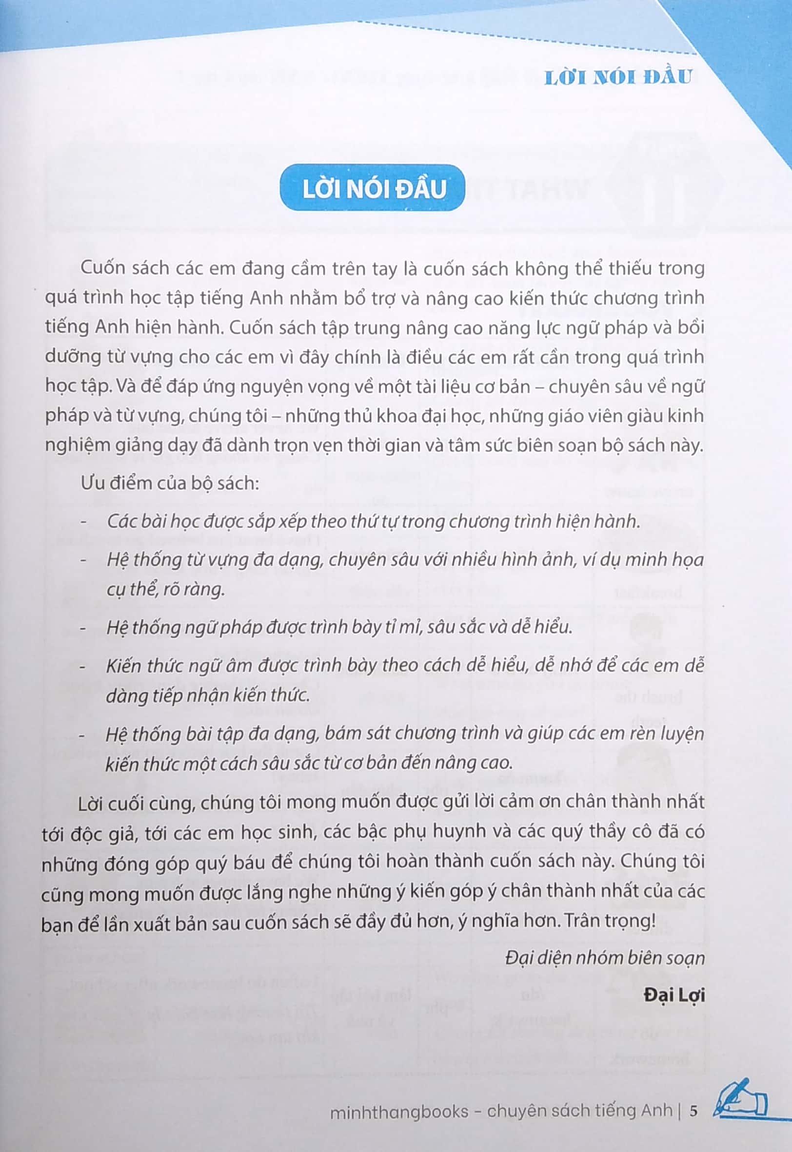 Luyện Chuyên Sâu Ngữ Pháp Và Từ Vựng Tiếng Anh Lớp 4 - Tập 2