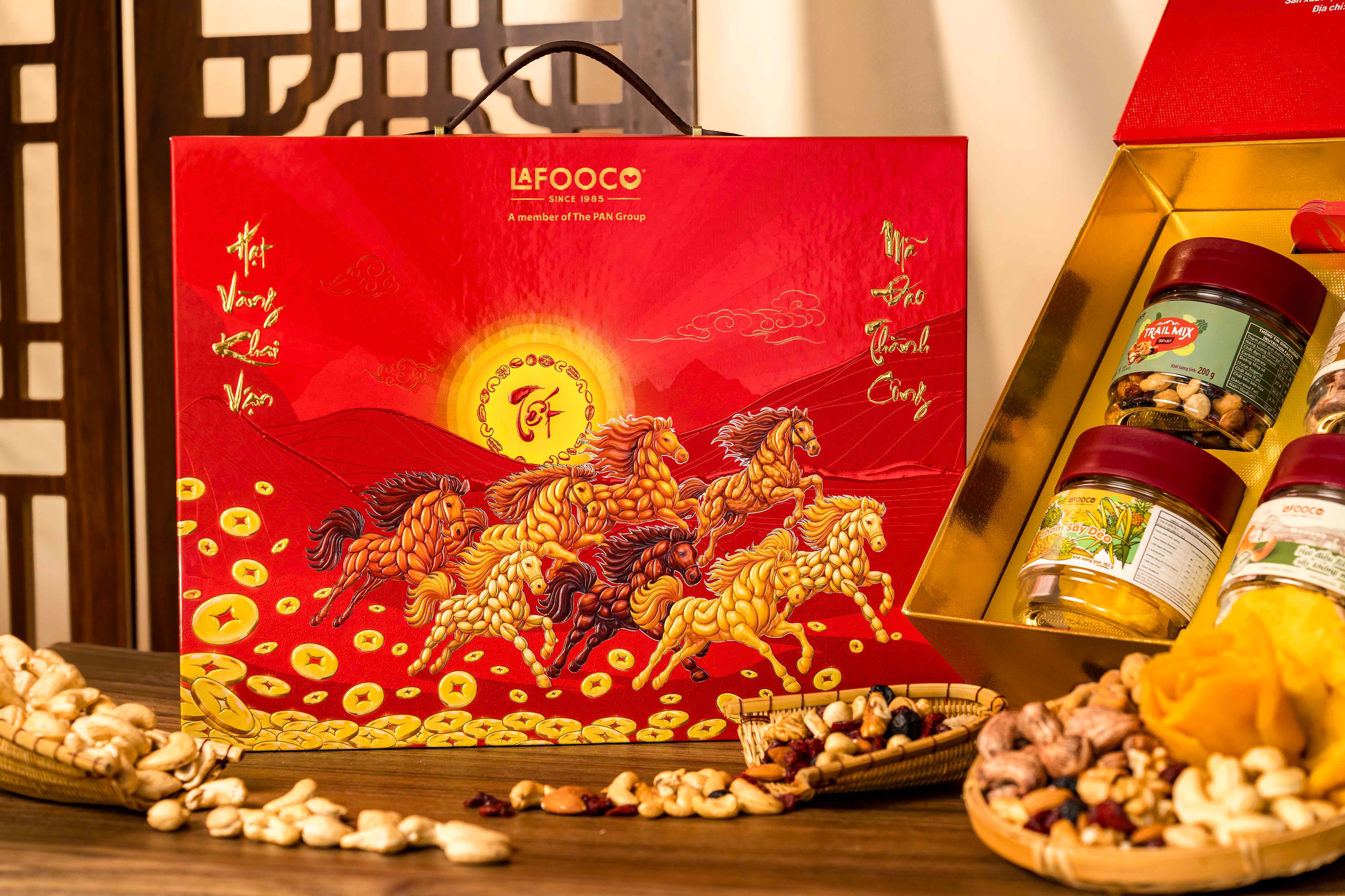 HỘP QUÀ TẾT 2026 - MÃ ĐÁO THÀNH CÔNG - LAFOOCO