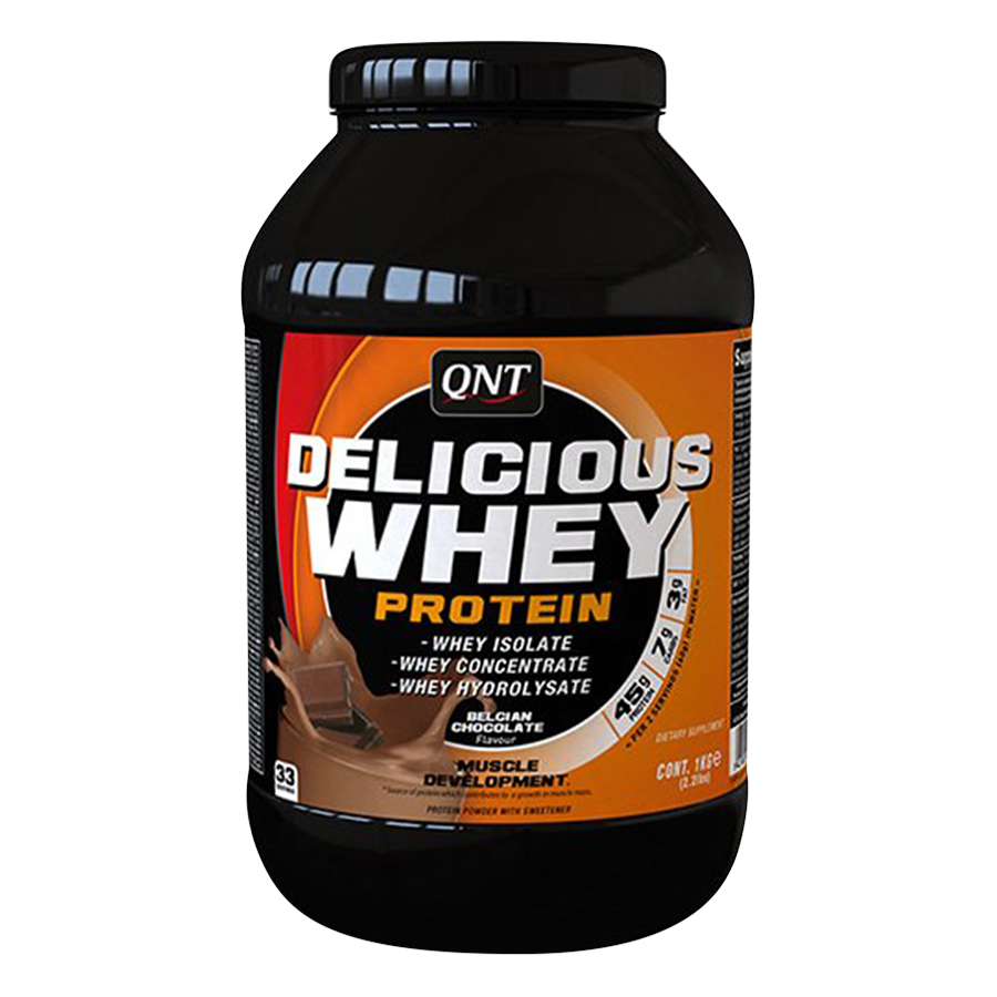 Thực Phẩm Bổ Sung Tăng Cơ Giảm Cân QNT Delicious Whey Protein Vị Chocotate (2.2kg)