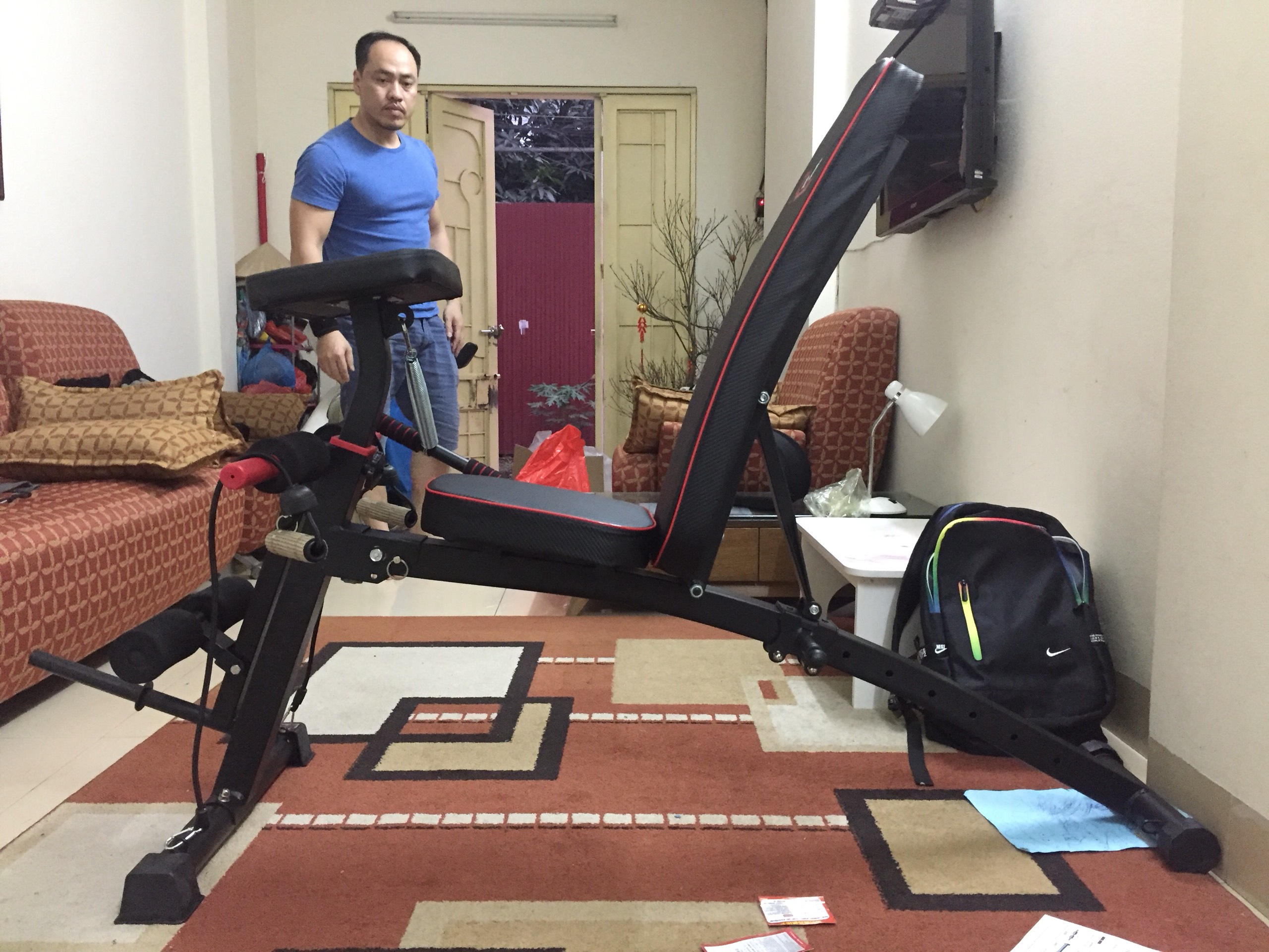 GHẾ TẬP GYM KK-021D(022D)