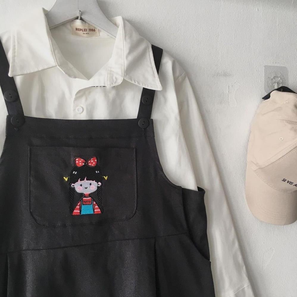 Yếm babydoll đầm babydoll tiểu thư phong cách ulzzang xixeoshop  V1   Shopee Việt Nam