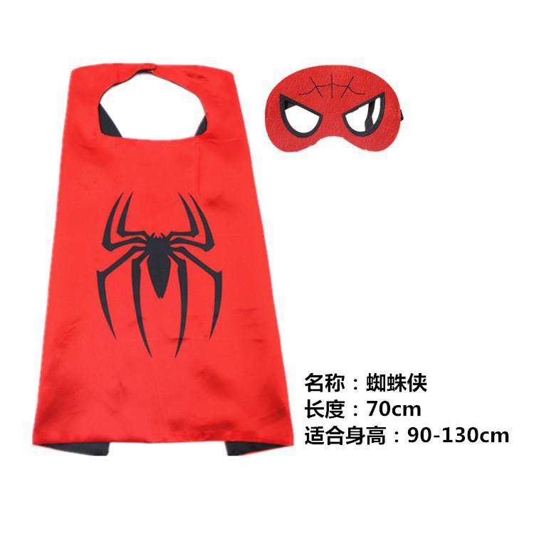 Full Set Bộ Áo Choàng Siêu Nhân - Elsa - Người nhện cho bé + Kèm mặt Nạ