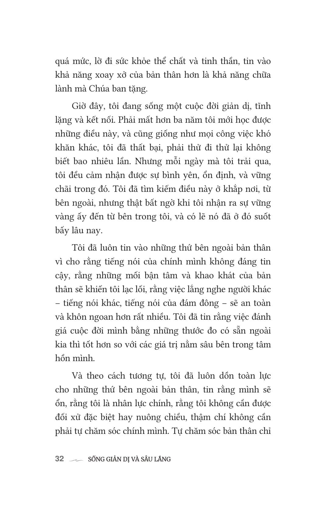 Sách Sống Giản Dị Và Sâu Lắng