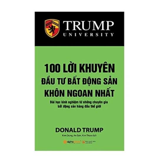 Sách Combo Bất Động Sản Donald Trump (Bộ 4 cuốn) - Alphabooks - BẢN QUYỀN