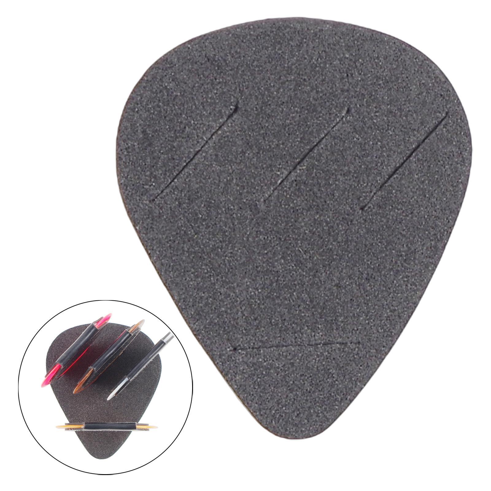 Guitar Pick Holder Plectrum Holder Easy to Paste 4 Slots for Ukulele Bass
