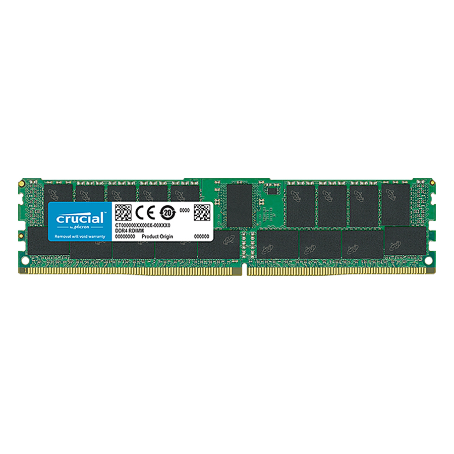 RAM Desktop Crucial 32GB DDR4 2400MHz RDIMM - Hàng Chính Hãng