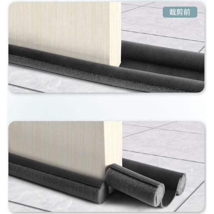 Thanh Chắn cửa Nẹp Mút Xốp 95cm Chặn Đáy Khe Cửa, Gió Mùa, Cách Nhiệt, Cách Âm, Ngăn Côn Trùng, Chống Kẹt Tay Chân Bé
