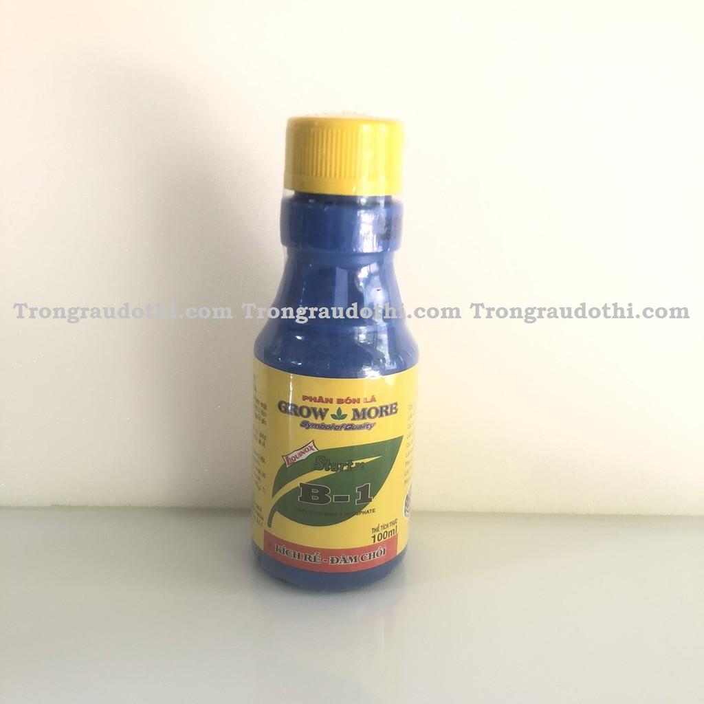 Vitamin B1 cho hoa lan, cây cảnh (hàng Mỹ, lọ 100ml),  kích hoa, phát triển cành lá, rễ khỏe