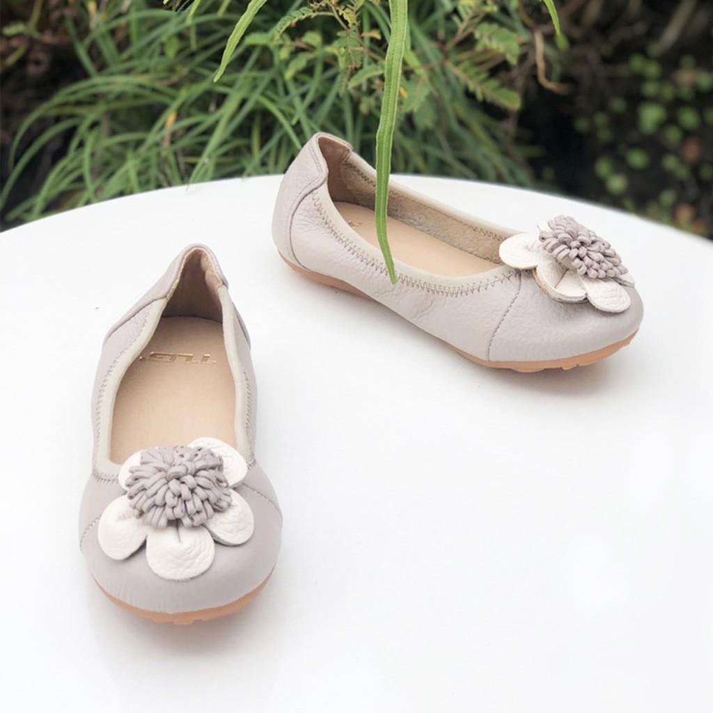 Giày búp bê da thật cực hot cho bé gái 21531