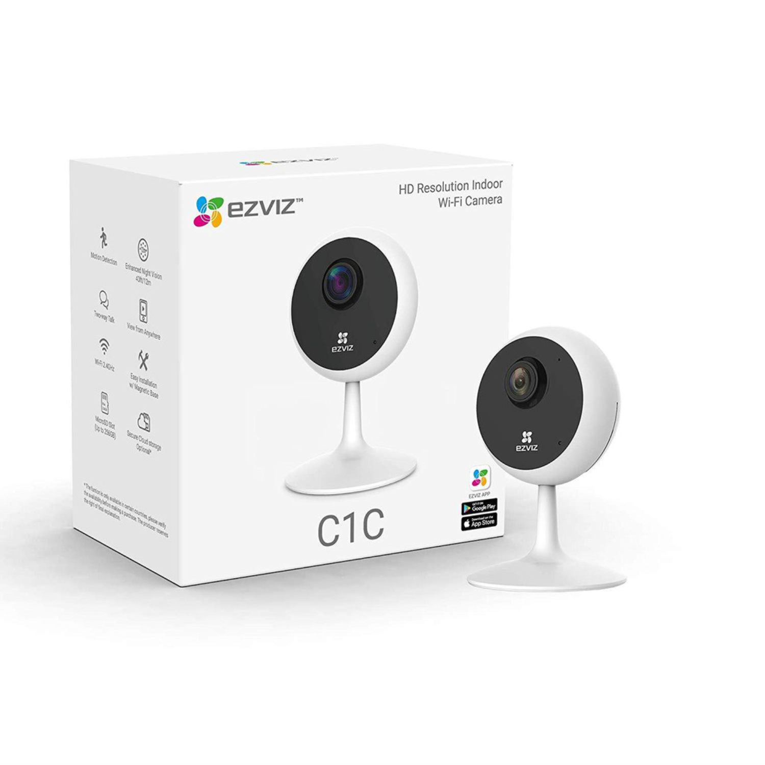 Camera IP Wifi EZVIZ C1C 1080P Đàm Thoại 2 Chiều, Hồng Ngoại Đêm 5m, Phát Hiện Chuyển Động - Hành Chính Hãng