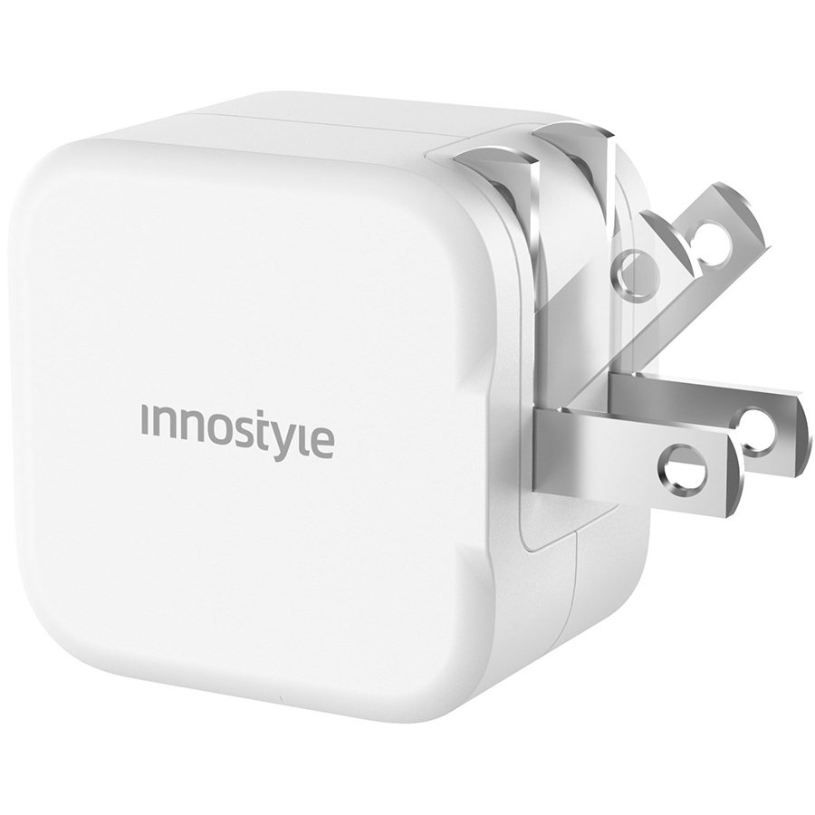 Adapter Sạc 1 Cổng Innostyle USB Type-C Hỗ Trợ Sạc Nhanh 20w Tích Hợp Power Delivery Minigo III - Hàng Chính Hãng