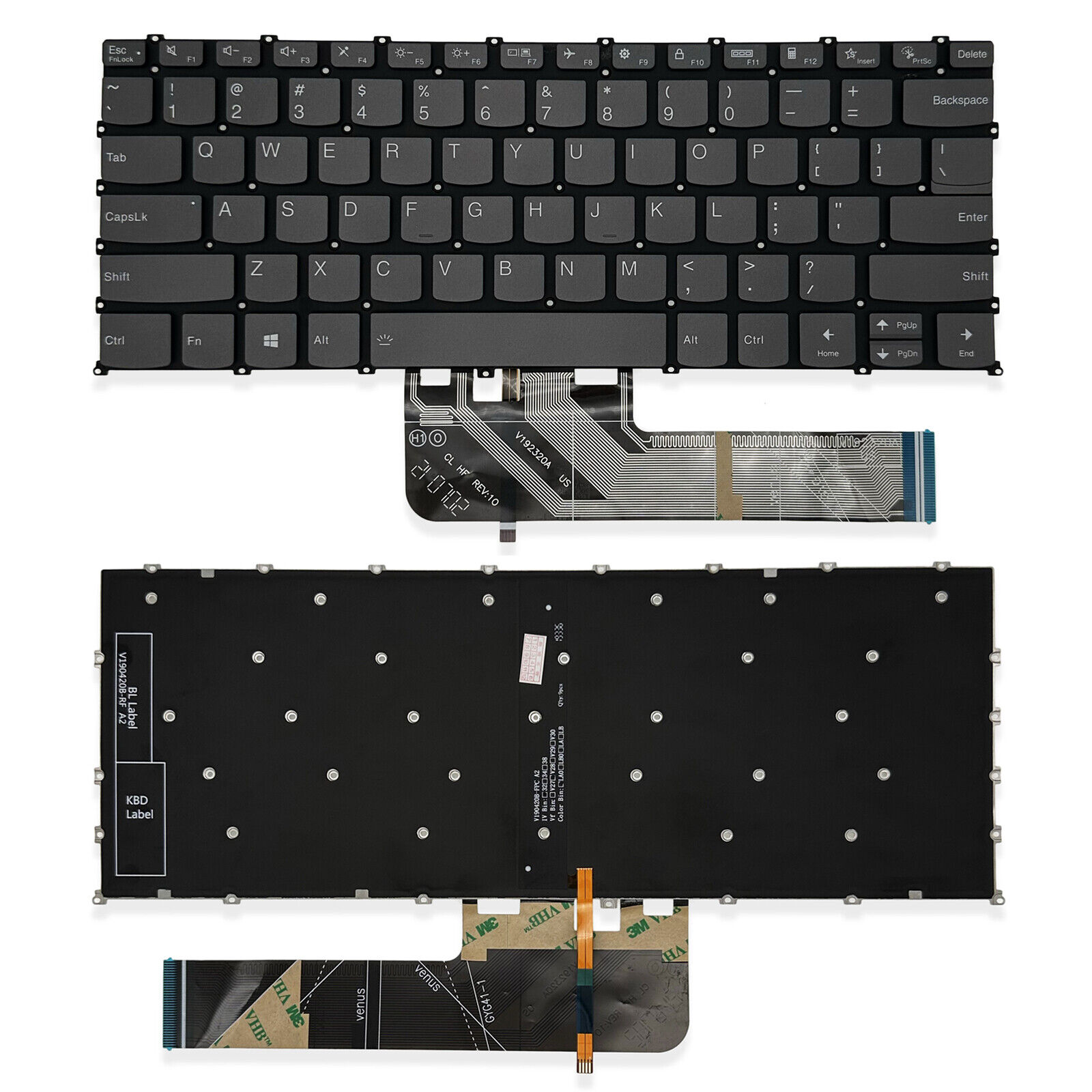 Bàn phím dành cho LENOVO YOGA|FLEX SLIM 7-14ARE05 7-14IIL05 7-14 LED hàng nhập khẩu
