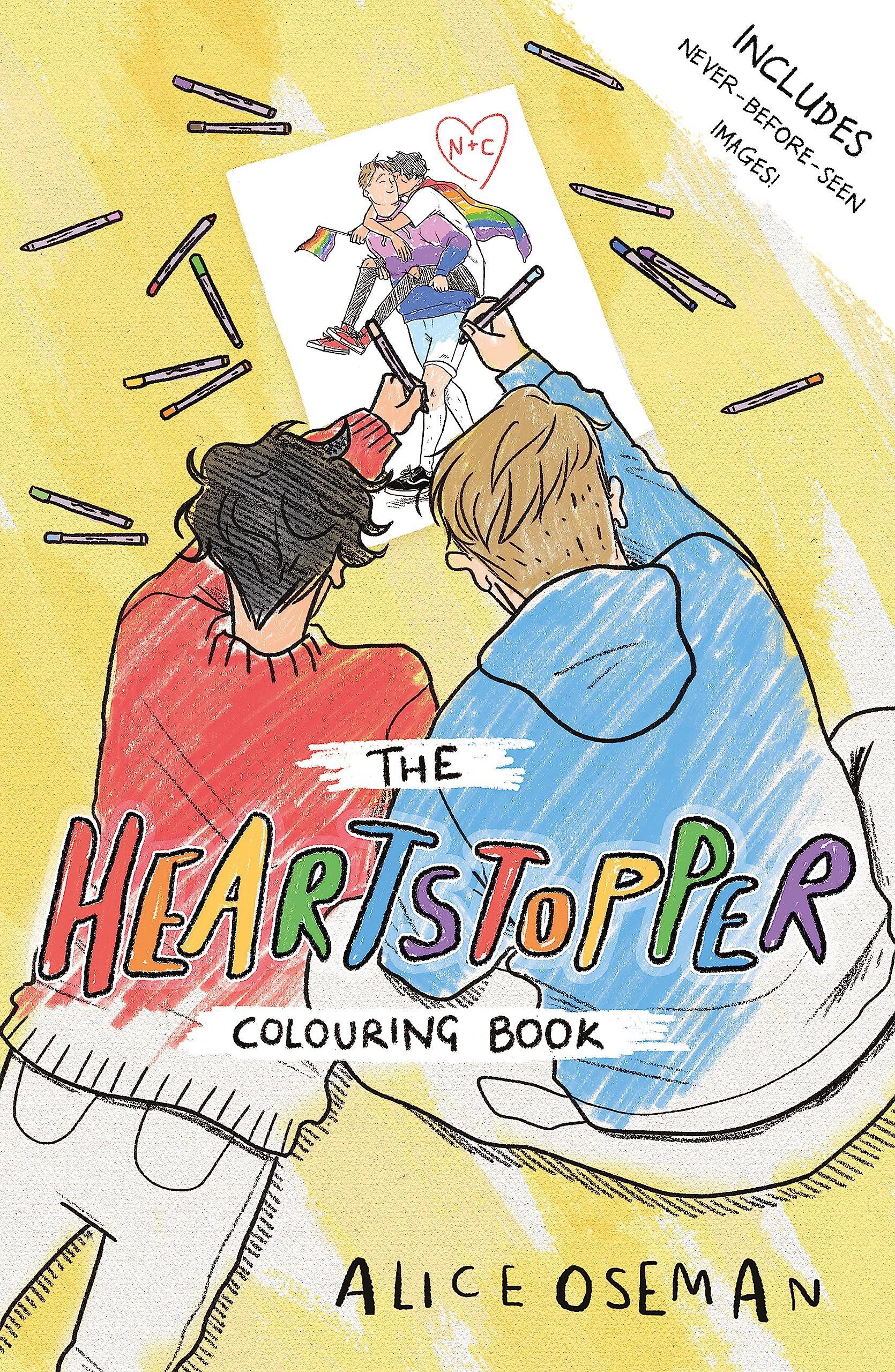 Sách ngoại văn: The Heartstopper Colouring Book
