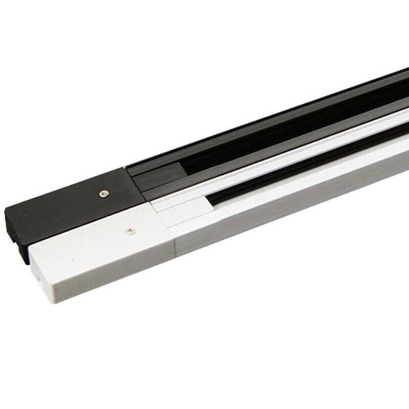 Thanh ray đèn rọi 1m, 1m5 colorlux cao cấp, màu trắng và màu đèn, lắp được 3 đèn và 5 đèn trên một ray