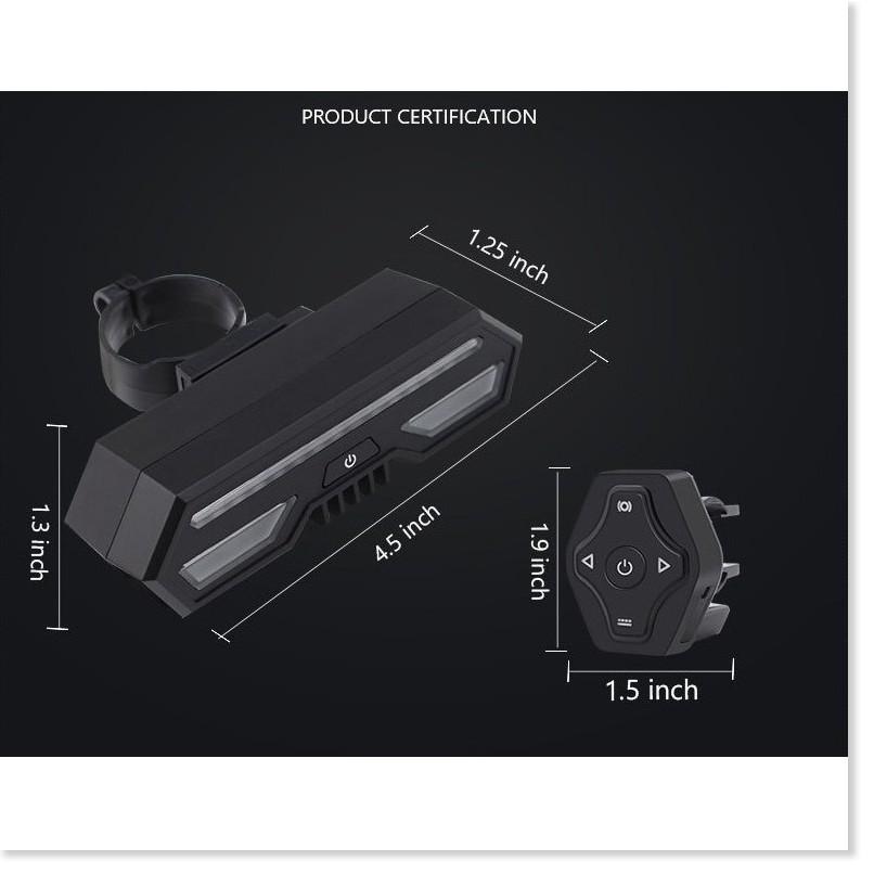 Đèn báo rẽ hỗ trợ xe đạp 2200mAh
