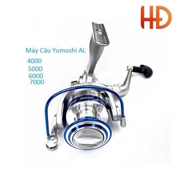 Máy câu yumoshi AL 7000 máy cực khoẻ có vd trực tiếp quay