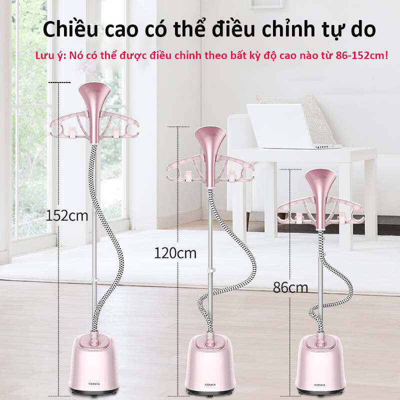 Bàn là hơi nước đứng SC-618 công suất 2000W phù hợp mọi loại vải giá treo 3 chiều tiện dụng, hơi khỏe Hàng nhập khẩu