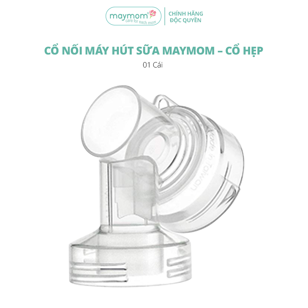 Cổ Nối Phễu Maymom Myfit Loại Cổ Hẹp, Tương Thích Phễu Hút Sữa Medela, Pumpin, Lacteck, Mini Pum, Pumpa, Silicon
