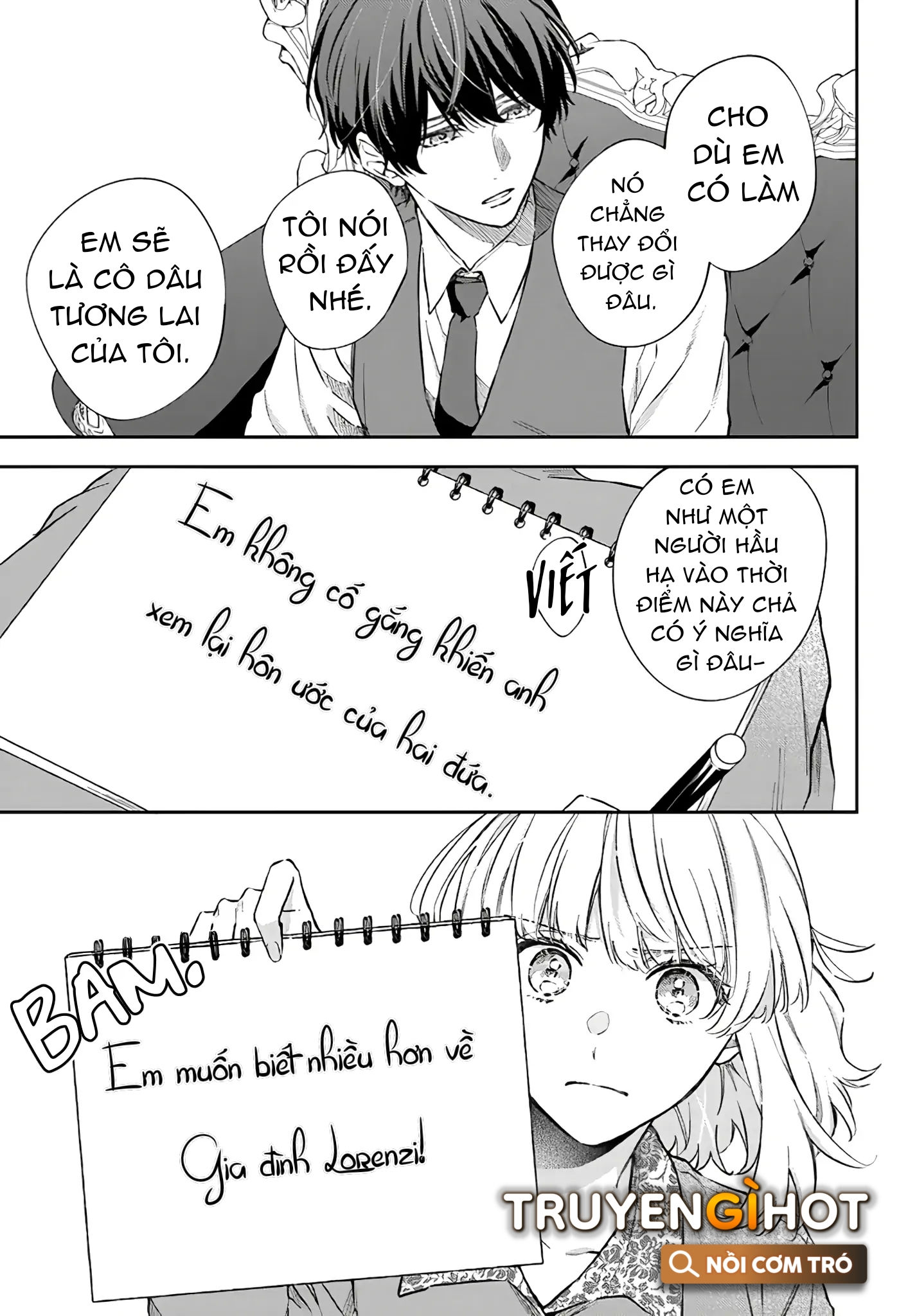 lòng trung thành ngọt ngào dành cho gia đình lorenzi chapter 7.2 12